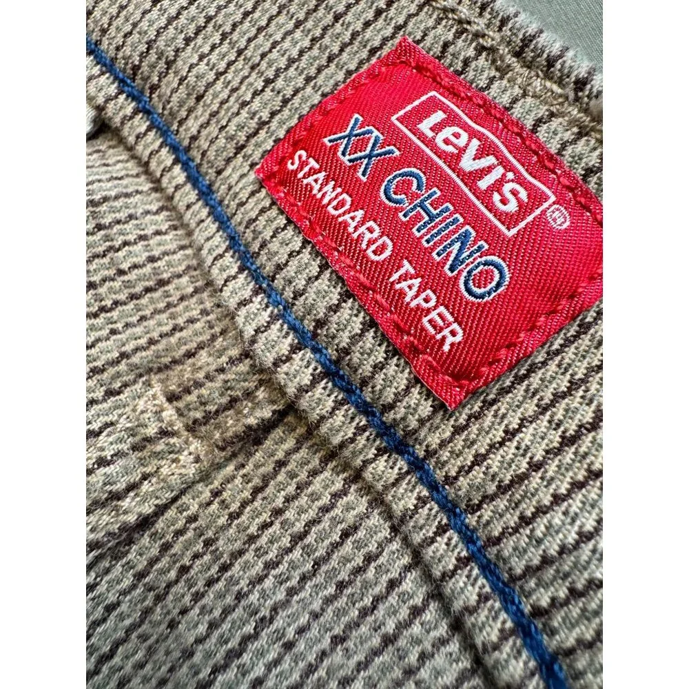 Levi’s XXChino Standard Taper Brown Size 33/32 $70 NWT Dress Work Pants
